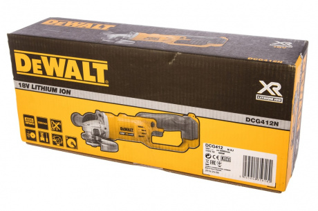 Купить УШМ аккумуляторная DEWALT DCG 412 N фото №9