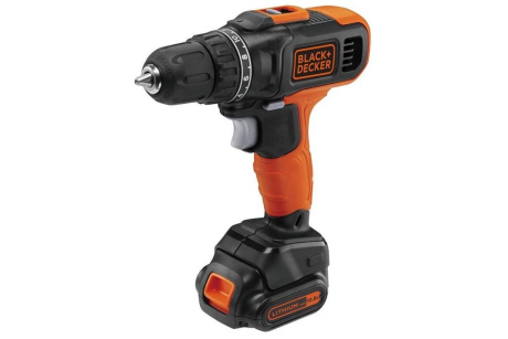 Купить Дрель-шуруповерт аккумуляторный BLACK+DECKER BCD7122CK-RU фото №1