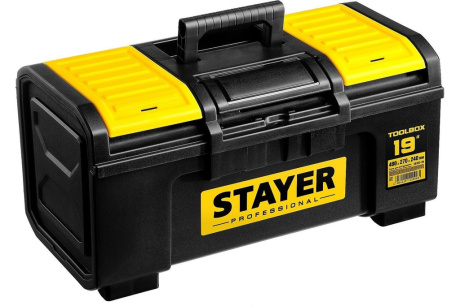 Купить Пластиковый ящик для инструмента STAYER Professional TOOLBOX-19 38167-19 фото №1