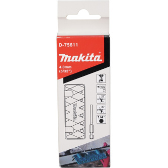 Купить Напильник-бита Makita с шаблоном 4,0 мм   D-75611 фото №2